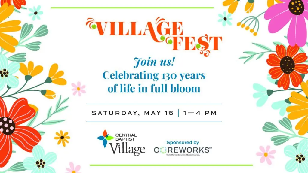 Village Fest invite. 
