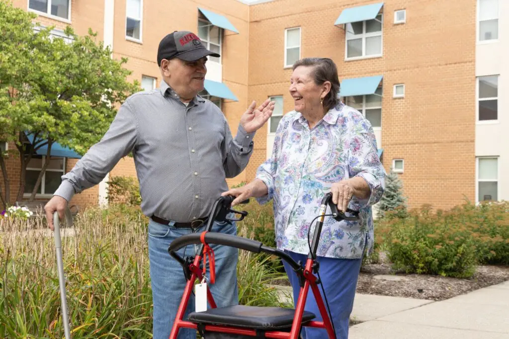 Senior connection at Central Baptist Village