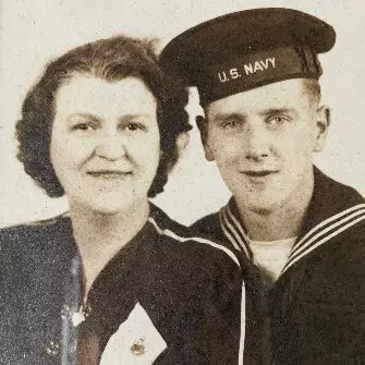 old photo of mother and son