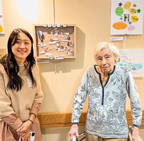 Art Therapy at Central Baptist Village with Saejin Lee & Joan Polsinelli 