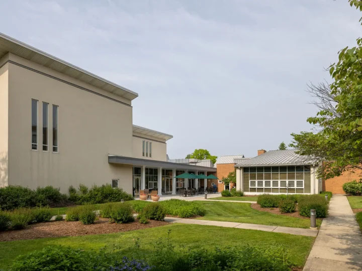 Outdoor walking paths